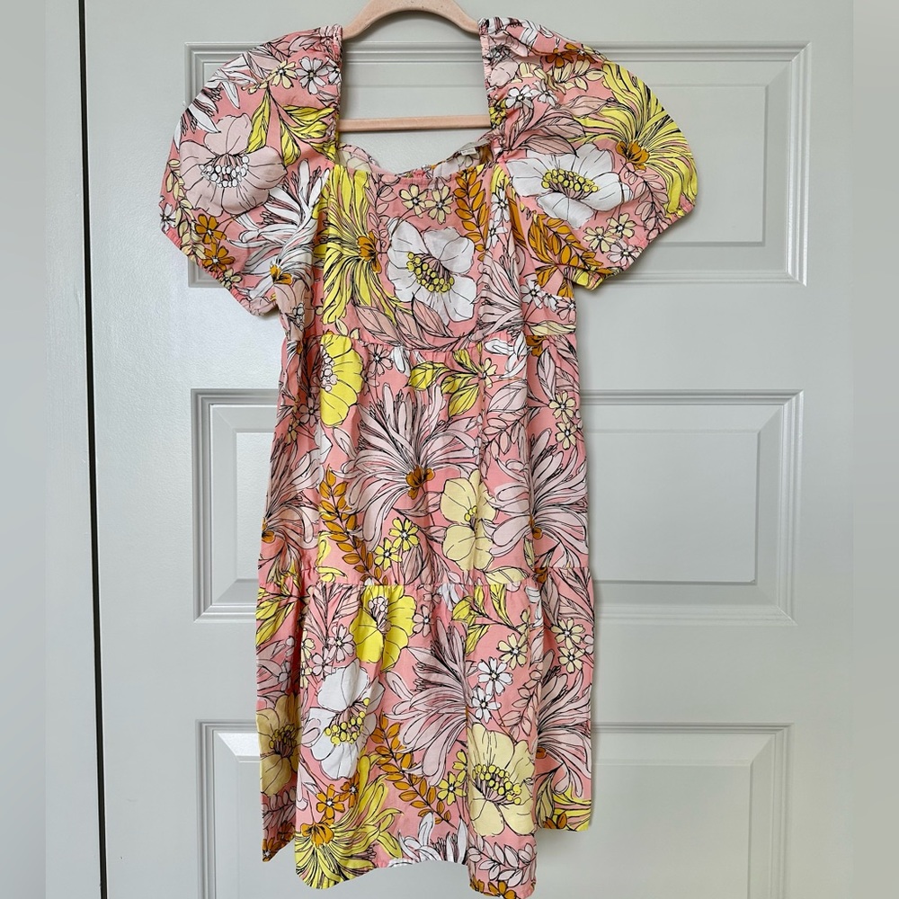 Ann Taylor Floral Mini Dress